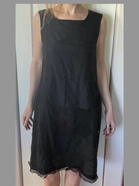 Dosa by Christina Kim Archival Patchwork Silk Shift Dress - AS IS
